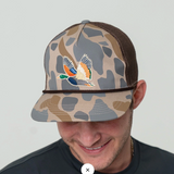Burlebo Cap- Retro Camo Duck