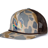 Burlebo Cap- Retro Camo Duck