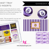 Acrylic Trinket Tray Insert: GameDay Baton Rouge