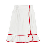 White & Red Spa Wrap