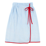 Spa Blue & Red Spa Wrap