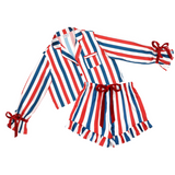 Red, White and Blue Pajama Set