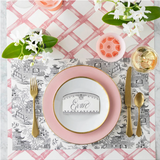 Pink Lattice Runner