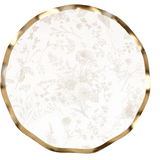 Timeless Sand Wavy Salad Plate