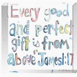 James 1:7 Pink Acrylic Shelfie