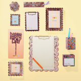 Happy Confetti Mini Clipboard + Notepad
