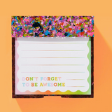 Happy Confetti Note + Holder
