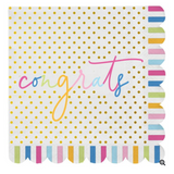 Congrats Cocktail Napkin