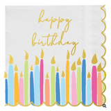 Happy Birthday Cocktail Napkin