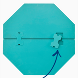 Green Aqua Jong Pool Mahjong Mat