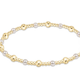 Enewton Sincerity Gold & Pearl 4mm Bracelet