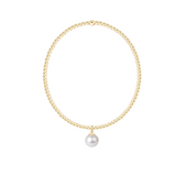 Enewton Classic Gold 2mm Bracelet - Classic Pearl 8mm Charm