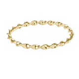 Enewton Classic Gold Twisted Thin Band Ring