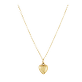 Enewton 16" necklace gold - love plush small gold charm