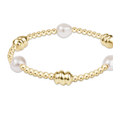 Enewton Admire Gold & Admire Pearl 3mm Gold Bracelet