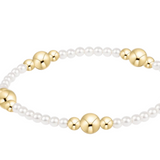 Enewton Purpose Gold 6mm Pearl Bracelet