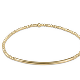 Enewton Bliss Bar Gold 2mm Bracelet