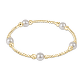 Enewton Purpose Pearl 6mm Gold Bracelet