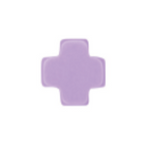 16" Small Signature Cross Necklace- Color Collection