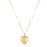 Enewton 16" necklace gold - love plush gold charm