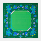 Birdie Green Mahjong Mat in Tube