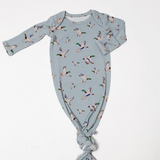 Mallard Knotted Infant Gown