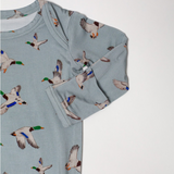 Mallard Knotted Infant Gown