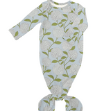 Hydrangea Knotted Infant Gown