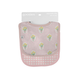 Fancy Tulips Bib Set of 2