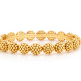 Berry Eternity Petite Hinged Bangle - Gold