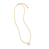 Mermaid Garden Petite Station Necklace - MOP