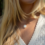 Mermaid Garden Petite Station Necklace - MOP