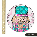 Pink Nutcracker Door Hanger Mini