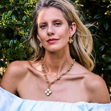 Berry & Bead Chain, 18" - Gold