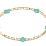 Egirl Signature Small Cross Bracelets- 2mm