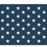 Stars on Blue Placemat