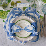 Die Cut Heirloom Blue Bow Placemat