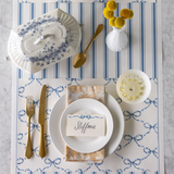 Heirloom Blue Bow Lattice Placemat