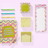 Wavy Sticky Reminder Pad
