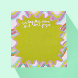 Wavy Sticky Reminder Pad