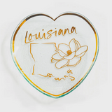 Louisiana Heart Plate