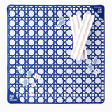 Mini Blue Cane Mat
