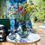 Hibiscus Glass Carnevale Bud Vase