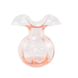 Hibiscus Glass Pink Bud Vase