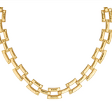 Pathway Link Necklace - Gold