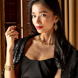 Pathway Link Necklace - Gold