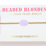Dot Bracelet on Gold