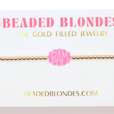 Bam Bracelet on Gold