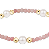 Purpose Pearl 6mm Gem Bracelet - Pink Opal