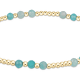 Joy Gem 3mm Bracelet - Amazonite